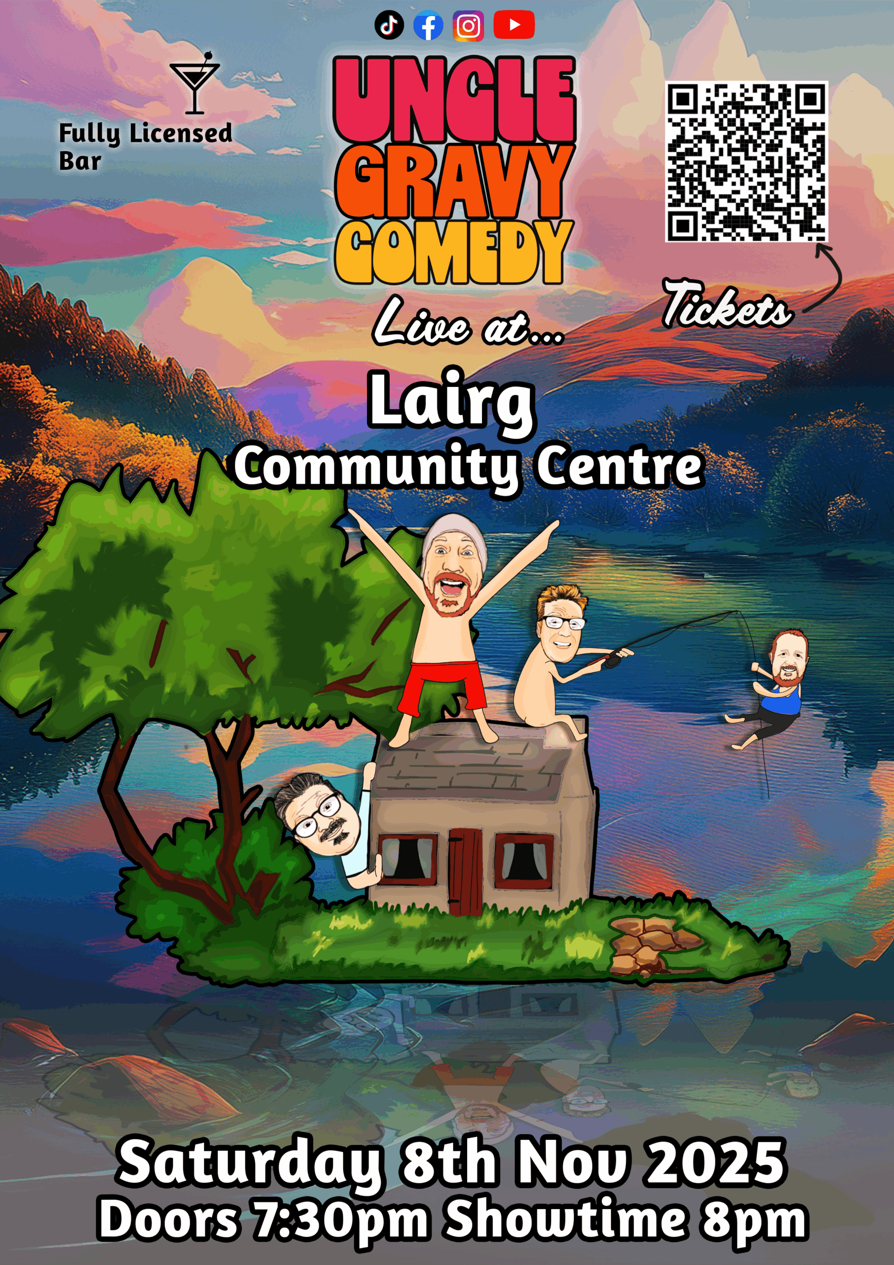 Uncle Gravy Comedy live at Lairg